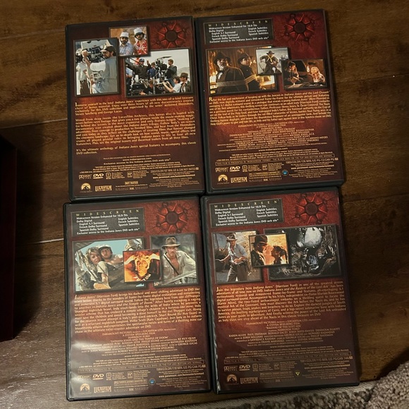 Indiana Jones DVD - Complete Box Collection - Picture 4 of 4